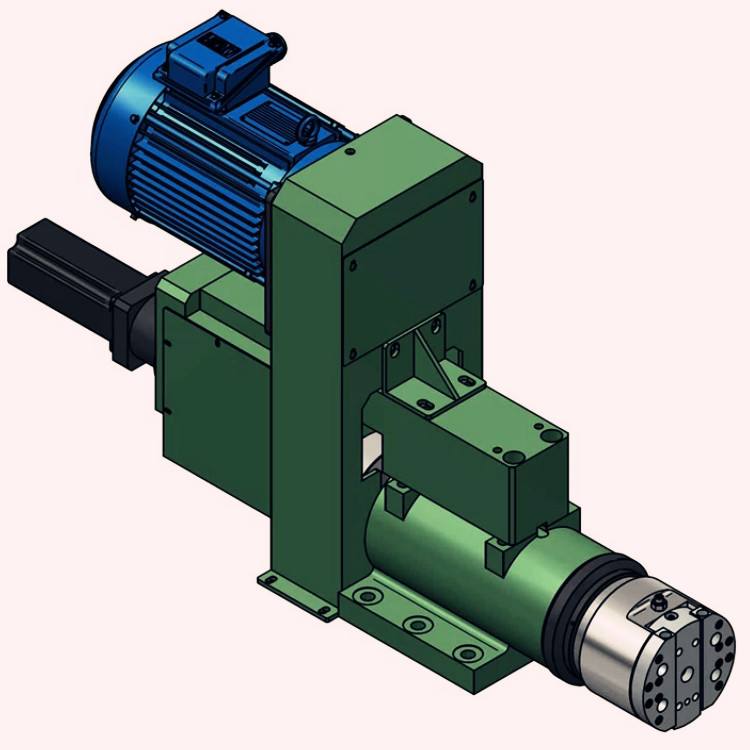 宜蘭縣伺服展刀動力頭S60 高精度數控加工的核心組件